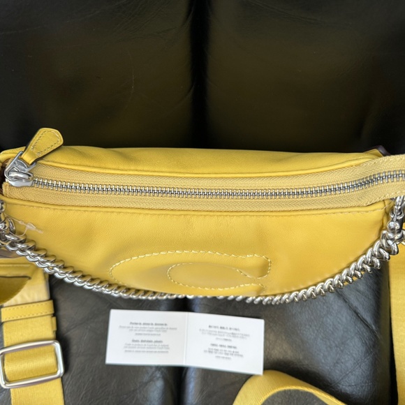 Coach Teri Shoulder Bag With Signature Quilting Silver/retro yellow - Picture 3 of 12
